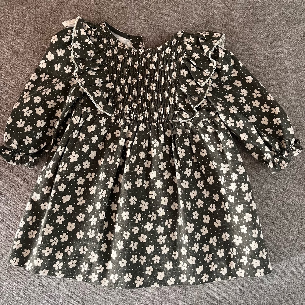 Zara Kids Floral Dress - never worn 12-18 months